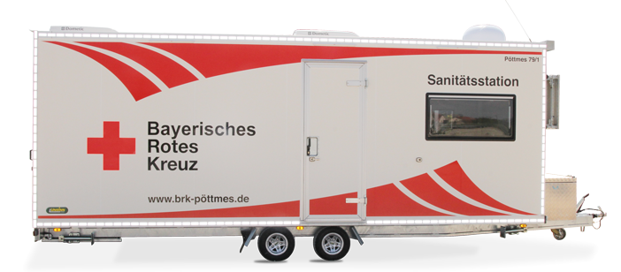 Sanitätsstationen