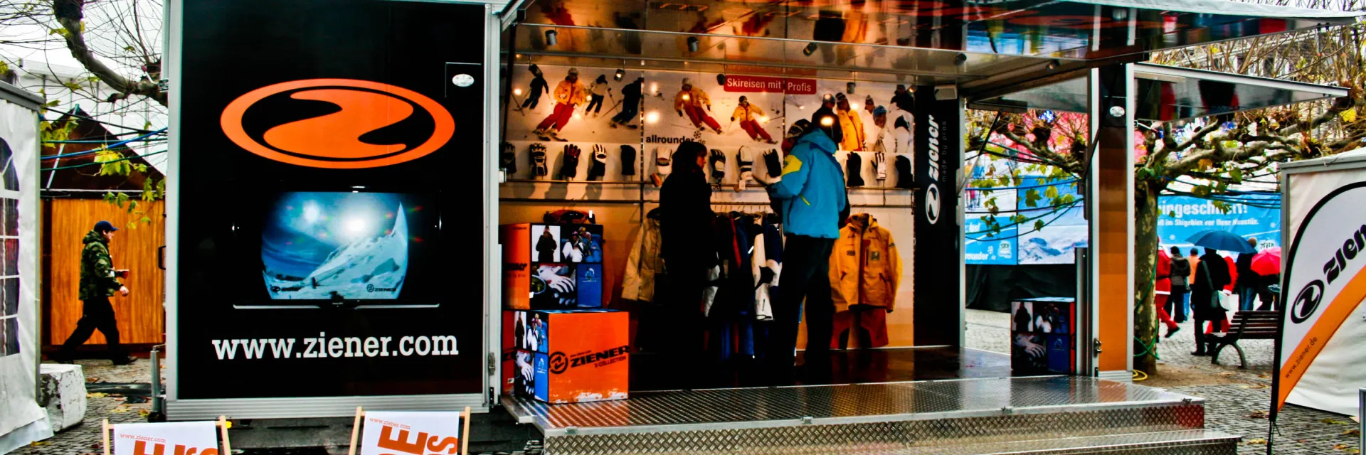 Wintersport Anhänger Ziener