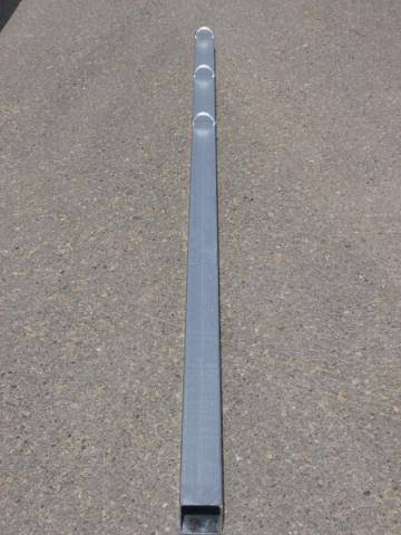 Insertable stanchions 90x90 mm, total length approx. 3000 mm