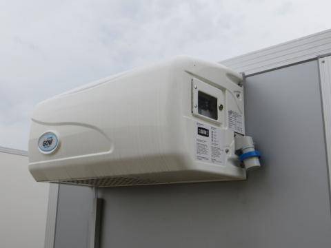 Surcharge for refrigeration unit Arktik 2000N instead of Arktik 1600N
Refrigerating capacity: - 2050 watts at a cold store temperature of +6 °C