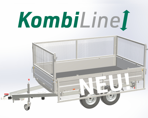 Gitteraufsatz KombiLine 750 hoch, 3060x2040 - Komplettset